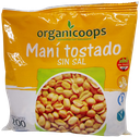 MANI TOSTADO SIN SAL ORGANICOOPS X 200 GRS