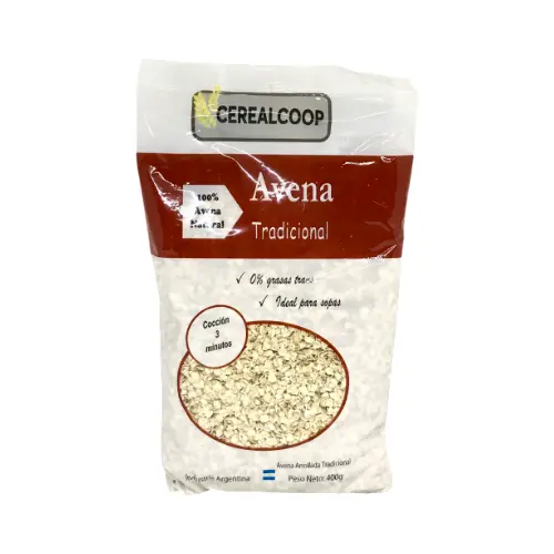[p2682] AVENA ARROLLADA TRADICIONAL CEREALCOOP X 400 GRS