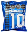 [p3350] ALFAJOR MARADONA 10 DDL CHOCO NEGRO X 60 GRS
